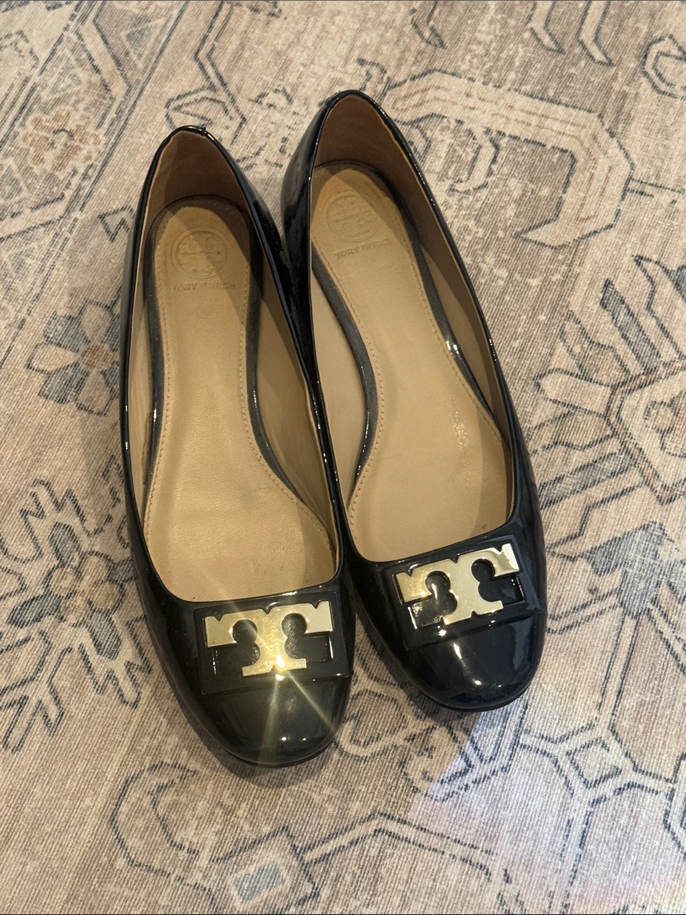 Tory Burch Gigi Patent Leather Pump - 8.5